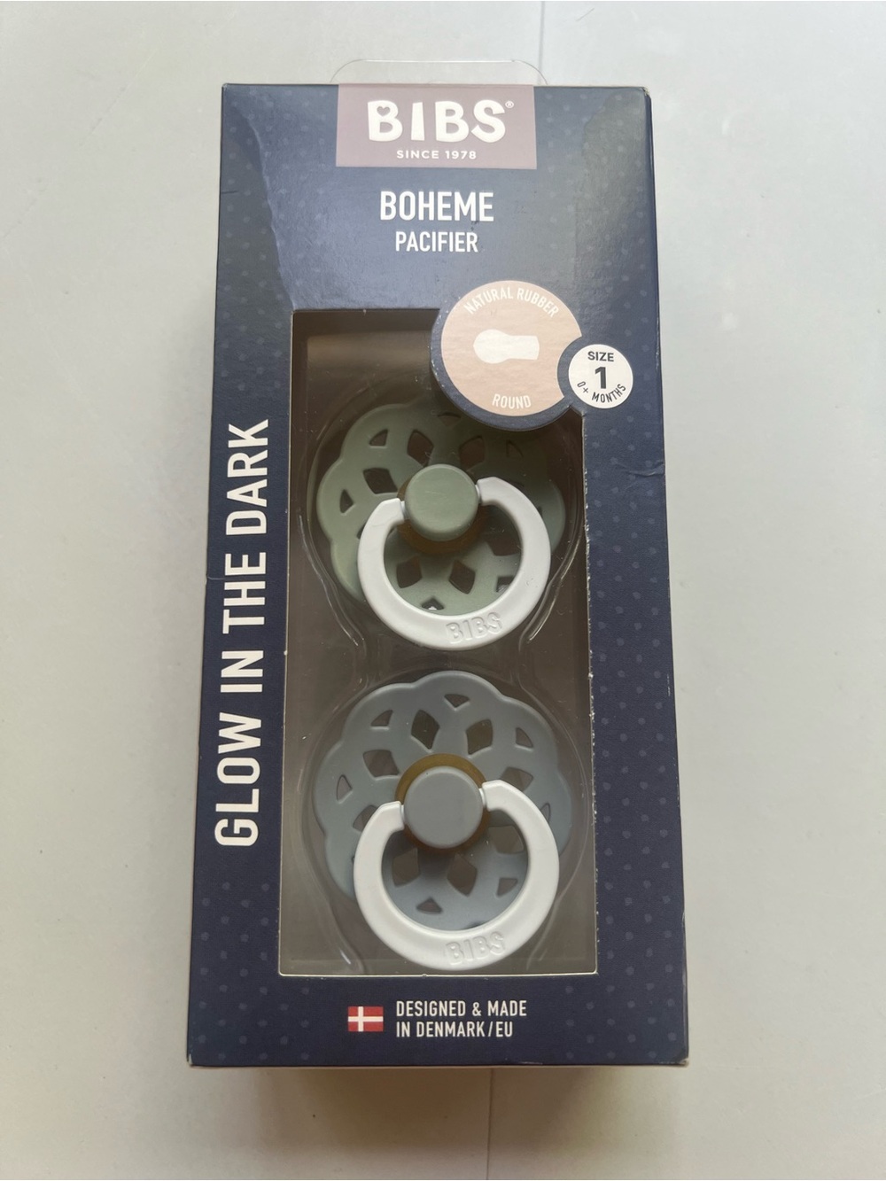 Boheme GLOW Pacifiers 2 Pack